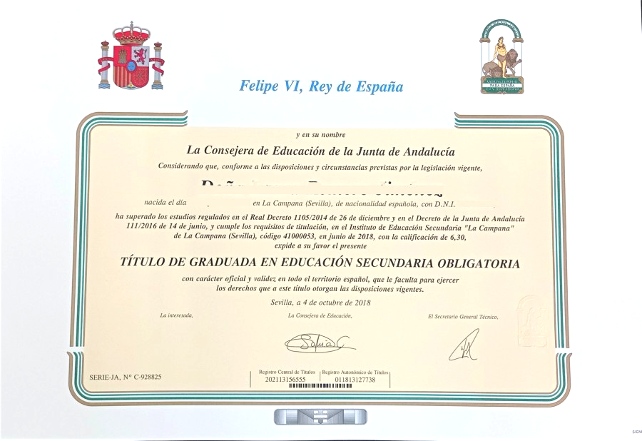 comprar titulo eso